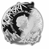 Solomon Islands - 2 Dollar Giant Panda 2022 - 1 Oz Silber Color