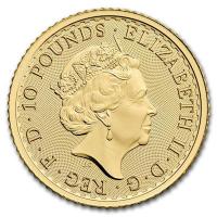 Grobritannien - 10 GBP Britannia 2023 - 1/10 Oz Gold