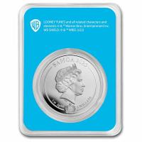 Samoa - 5 Dollar Looney Tunes(TM)  Road Runner(TM) COLOR 2023 - 1 Oz Silber Color