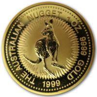 Australien - 100 AUD Knguru 1999 - 1 Oz Gold