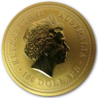 Australien - 100 AUD Känguru 1999 - 1 Oz Gold