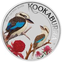 Australien - 1 AUD WMF Kookaburra 2023 - 1 Oz Silber Color