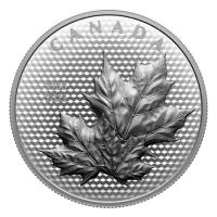 Kanada - 50 CAD Maple Leaves in Motion 2023 - 5 Oz Silber Ultra HighRelief