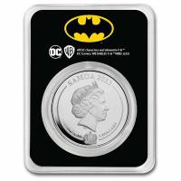 Samoa 5 Dollar DC Comics(TM)  1. Batman(TM)  2023 1 Oz Silber Color Rckseite