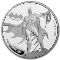 Samoa - 5 Dollar DC Comics(TM)  1. Batman(TM)  2023 - 1 Oz Silber PP