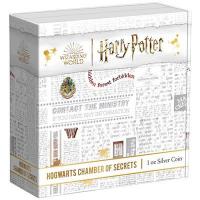 Niue - 2 NZD Harry Potter(TM) Hogwarts(TM)  Kammer des Schreckens 1 Oz Silber Antik Finish