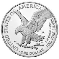 USA - 1 USD TYPE 2 Silver Eagle 2023 - 1 Oz Silber PP