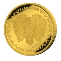 Sierra Leone - 100 Dollar Big Five (2.) Elefant 2023 - 1 Oz Gold (nur 50 Stück!!!)