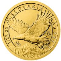 Niue 5 NZD Slovakia Eagle 2023 1/25 Oz Gold