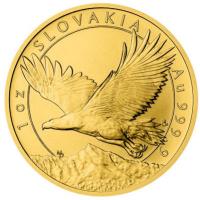 Niue - 50 NZD Slovakia Eagle 2023 - 1 Oz Gold