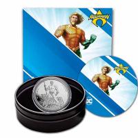 Samoa - 5 Dollar DC Comics(TM)  2. Aquaman(TM)  2023 - 1 Oz Silber PP