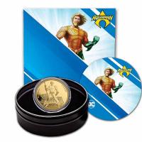 Samoa - 25 Dollar DC Comics(TM)  2. Aquaman(TM)  2023 - 1 Oz Gold