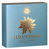 Kamerun - 2.000 Francs Celestial Beauty: Leda and the Swan 2023 - 2 Oz Silber