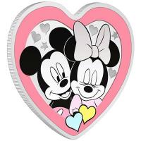 Niue - 2 NZD Disney(TM) Love Mickey(TM) und Minnie(TM) 2023 - 1 Oz Silber PP Color