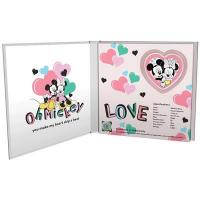 Niue - 2 NZD Disney(TM) Love Mickey(TM) und Minnie(TM) 2023 - 1 Oz Silber PP Color