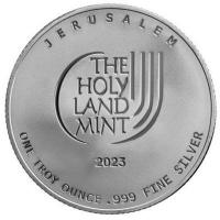 Israel - 75 Jahre Staatsjubiläum Dove of Peace 2023 - 1 Oz Silber