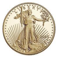 USA 10 USD American Gold Eagle 2023 1/4 Oz Gold