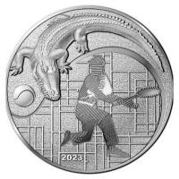 Frankreich - 50 EUR Franzosische exzellenz Lacoste 2023 - 5 Oz Silber PP