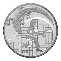 Frankreich - 10 EURO Franzosische exzellenz Lacoste TOSS 2023- Silber PP