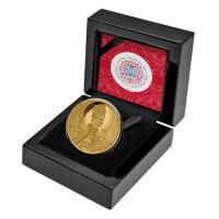 Niue - 100 NZD König Charles III. Krönungsporträt 2023 - 1 Oz Gold PP