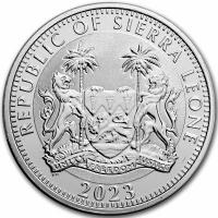 Sierra Leone - 1 Dollar Ägyptische Götter: Isis (1.) 2023 - 1 Oz Silber