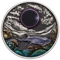 Australien 2 AUD Sonnenfinsternis (Ningaloo Eclipse) 2023 2 Oz Silber Antik Finish Color