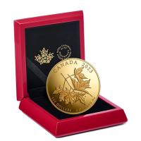Kanada - 500 CAD Beloved Maple Leaf 2023 - 5 Oz Gold PP