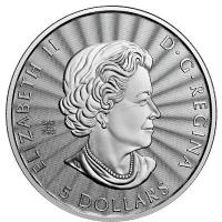 Kanada - 5 CAD Der Majesttische Polarbr 2023  - 1 Oz Silber