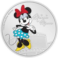 Niue 2 NZD Disney(TM) Minnie Mouse(TM) 2023 1 Oz Silber PP Color