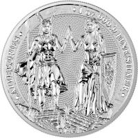 Germania Mint 5 Mark Galia & Germania 2023 1 Oz Silber
