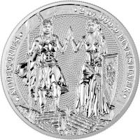 Germania Mint 10 Mark Galia & Germania 2023 2 Oz Silber