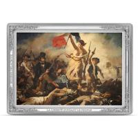 Frankreich - 250 Euro Meisterwerke des Museums: Die Freiheit führt das Volk 2023 - 500g Silber PP Color