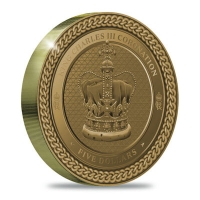 Neuseeland - 5 NZD Krönung König Charles III 2023 - 1 Oz Gold PP (nur 74 Stück!!!)