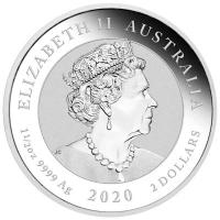 Australien - 2 AUD Striped Marlin 2020 - 1,5 Oz Silber
