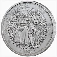 St. Helena - 1 Pfund Una and the Lion 2023 - 1 Oz Silber BU