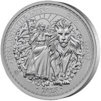 St. Helena - 2 Pfund Una and the Lion 2023 - 2 Oz Silber BU