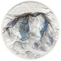 Cook Island - 100 CID Mount Everest Erstbesteigung - 1 KG Silber PP Ultra High Relief