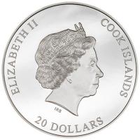 Cook Islands - 20 CID Vault 2023 - 3 Oz Silber Ultra High Relief