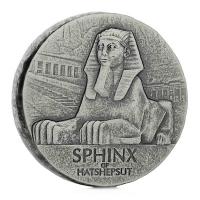 Tschad - 3000 Francs Sphinx of Hatshepsut 2019 - 5 Oz Silber