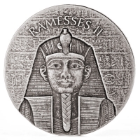Tschad - 1000 Francs Ramses II. 2017 - 2 Oz Silber