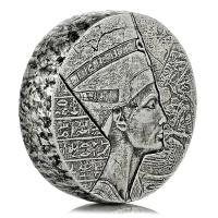 Tschad - 3000 Francs Nefertiti 2017 - 5 Oz Silber