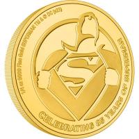 Niue - 25 NZD DC Comics: Superman(TM) 85. Jubilum 2023 - 1/4 Oz Gold PP
