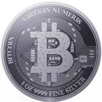 Niue - 2 NZD Bitcoin Motiv 2023 - 1 Oz Silber