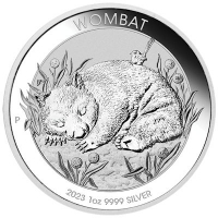 Australien - 1 AUD Wombat 2023 - 1 Oz Silber