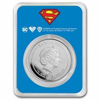 Samoa 5 Dollar DC Comics(TM)  3. Superman(TM)  2023 1 Oz Silber Color Rckseite