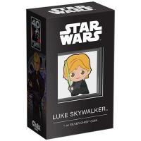 Niue - 2 NZD Chibi Star Wars(TM) Luke Skywalker(TM) Rckkehr der Jedi Ritter(TM) - 1 Oz Silber PP Color