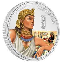 Niue - 2 NZD Women in History: Kleopatra (3.) 2023 - 1 Oz Silber PP Color