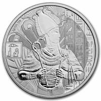 Sierra Leone - 1 Dollar gyptische Gtter: Osiris (2.) 2023 - 1 Oz Silber