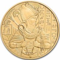 Sierra Leone 100 Dollar gyptische Gtter: Osiris (2.) 2023 1 Oz Gold (nur 50 Stck!!!)