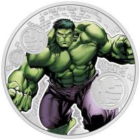Niue 2 NZD Marvel(TM) Hulk(TM) 2023 1 Oz Silber PP Color